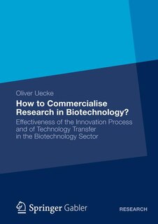 Couverture_How to Commercialise Research in Biotechnology?