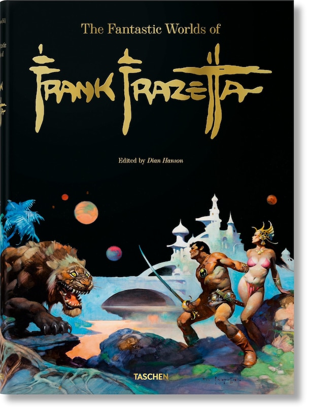 Front cover_The Fantastic Worlds of Frank Frazetta