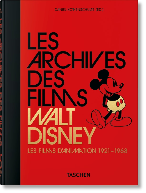 Front cover_Les Archives des films Walt Disney. Les films d'animation 1921–1968. 45th Ed.