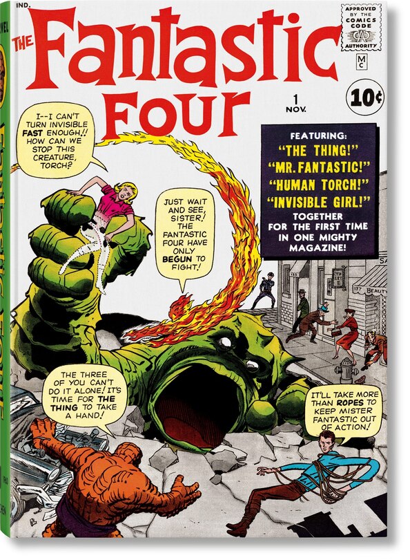 Front cover_Marvel Comics Library. Fantastic Four. Vol. 1. 1961–1963
