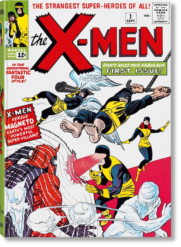 Front cover_Marvel Comics Library. X-Men. Vol. 1. 1963–1966