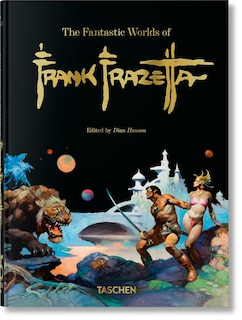 Front cover_The Fantastic Worlds of Frank Frazetta. 45th Ed.