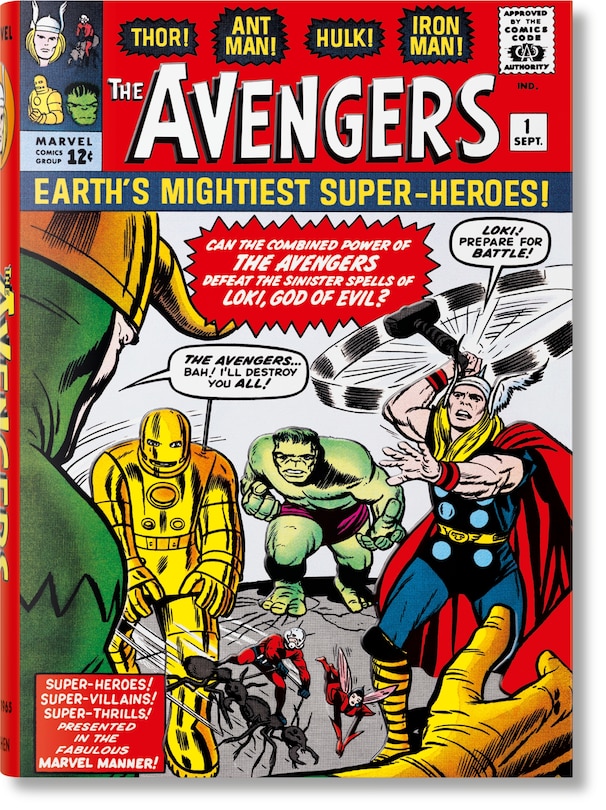 Front cover_Marvel Comics Library. Avengers. 1963–1965
