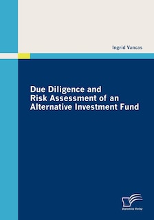 Front cover_Due Diligence and Risk Assessment of an Alternative Investment Fund