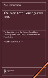 Front cover_The Basic Law (Grundgesetz) 2016