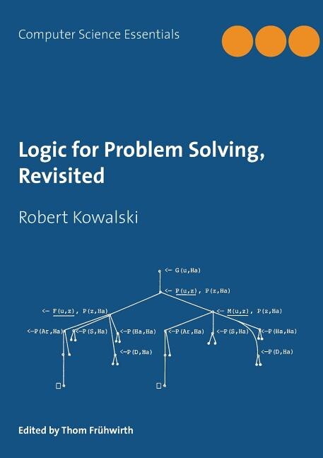 Front cover_Logic for Problem Solving, Revisited