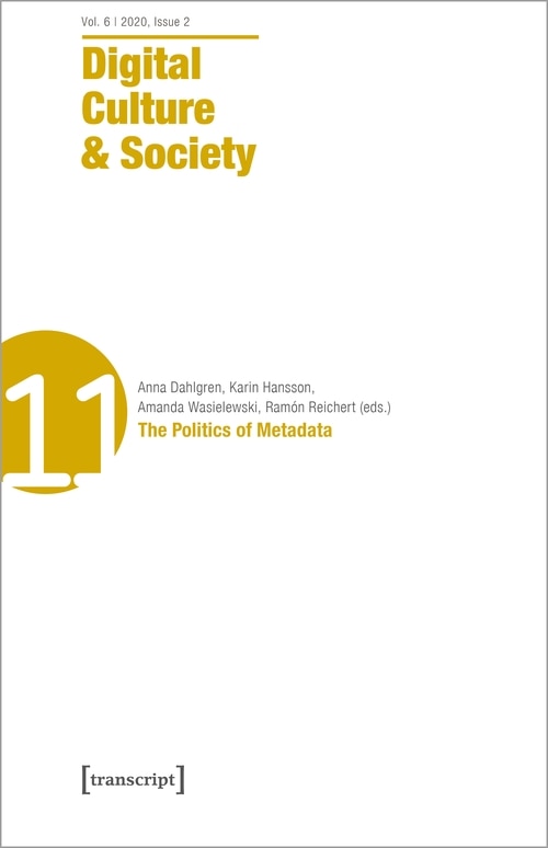 Front cover_Digital Culture & Society (DCS)