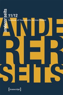 Front cover_andererseits – Yearbook of Transatlantic German Studies