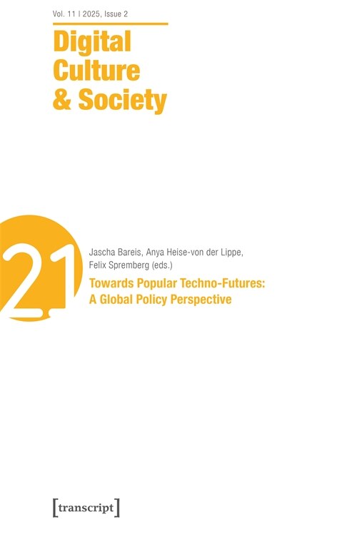 Front cover_Digital Culture & Society (DCS)