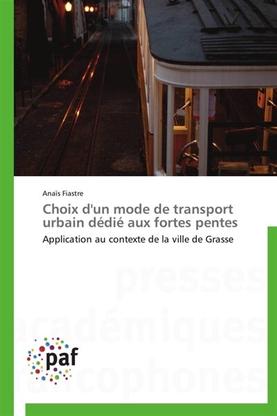 Couverture_Choix d'un mode de transport urbain dédié aux fortes pentes