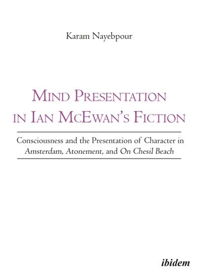 Couverture_Mind Presentation in Ian McEwan's Fiction