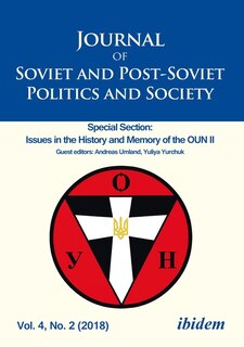 Couverture_Journal of Soviet and Post-Soviet Politics and Society