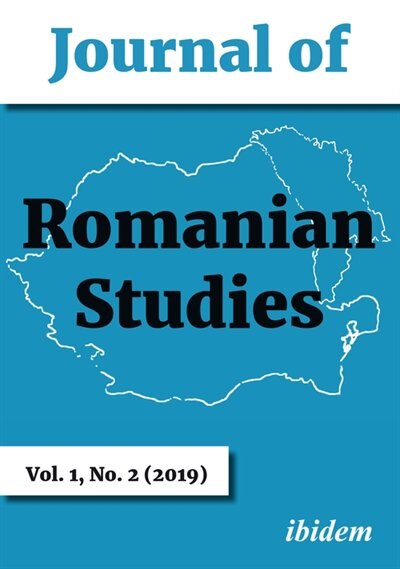Couverture_Journal Of Romanian Studies