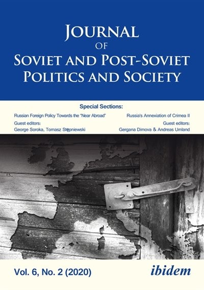 Couverture_Journal of Soviet and Post-Soviet Politics and Society