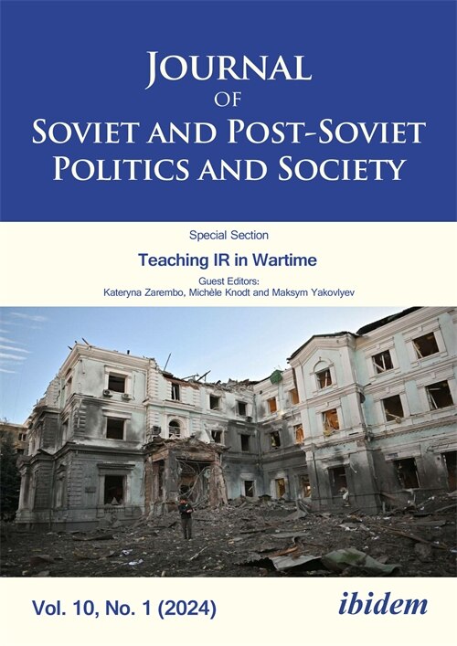 Couverture_Journal of Soviet and Post-Soviet Politics and Society