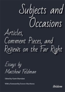 Front cover_Subjects and Occasions
