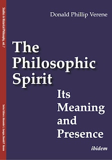 Front cover_The Philosophic Spirit