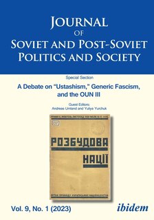 Front cover_Journal of Soviet and Post-Soviet Politics and Society