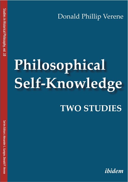 Front cover_Philosophical Self-Knowledge