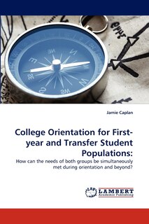Front cover_College Orientation for First-year and Transfer Student Populations