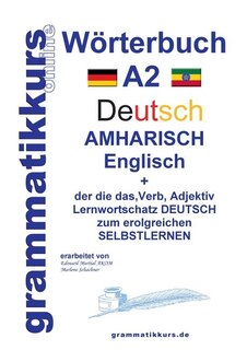 Couverture_Wörterbuch Deutsch - Amharisch - Englisch A2