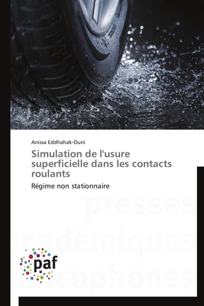 Front cover_Simulation de l'usure superficielle dans les contacts roulants