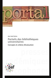 Front cover_Portails des bibliothèques universitaires