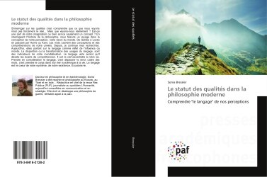 Couverture_Le statut des qualites dans la philosophie moderne