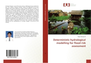 Couverture_Deterministic hydrological modelling for flood risk assessment