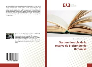 Couverture_Gestion durablede la reserve de Bioisphere de Dimonika