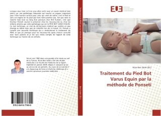 Couverture_Traitement du Pied Bot Varus equin par la methode de Ponseti