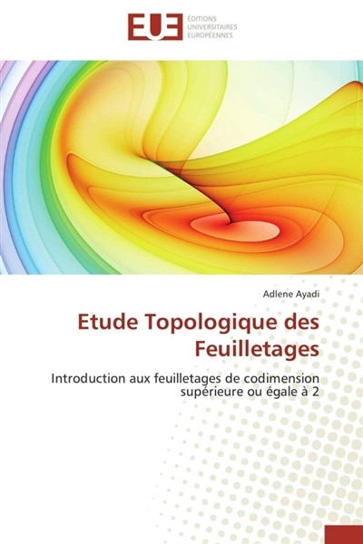 Couverture_Etude topologique des feuilletages