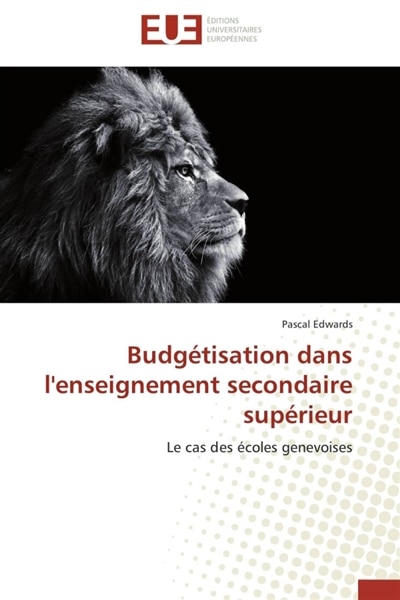 Front cover_Budgétisation dans l'enseignement secondaire supérieur