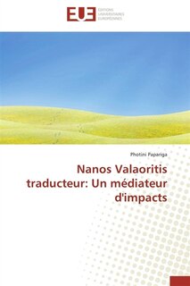 Nanos Valaoritis traducteur: Un médiateur d'impacts