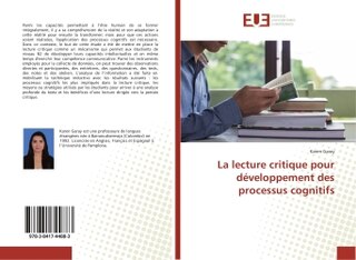 Front cover_La lecture critique pour d&eacute;veloppement des processus cognitifs
