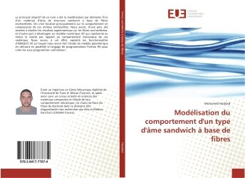 Couverture_Mod&eacute;lisation du comportement d'un type d'&acirc;me sandwich &agrave; base de fibres