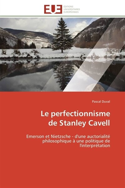 Couverture_Le perfectionnisme de Stanley Cavell
