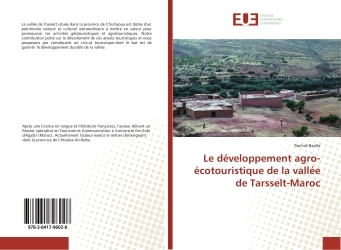 Front cover_Le developpement agro-ecotouristique de la vallee de Tarsselt-Maroc
