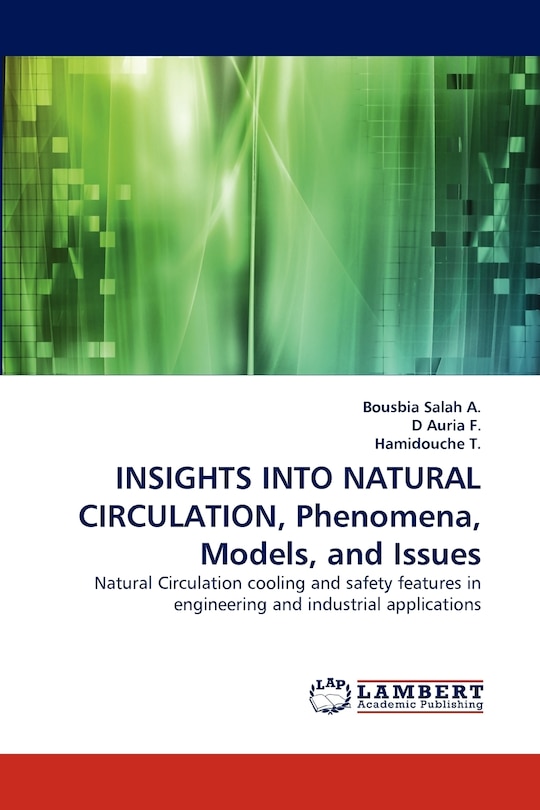 Front cover_Insights Into Natural Circulation, Phenomena, Models, and Issues