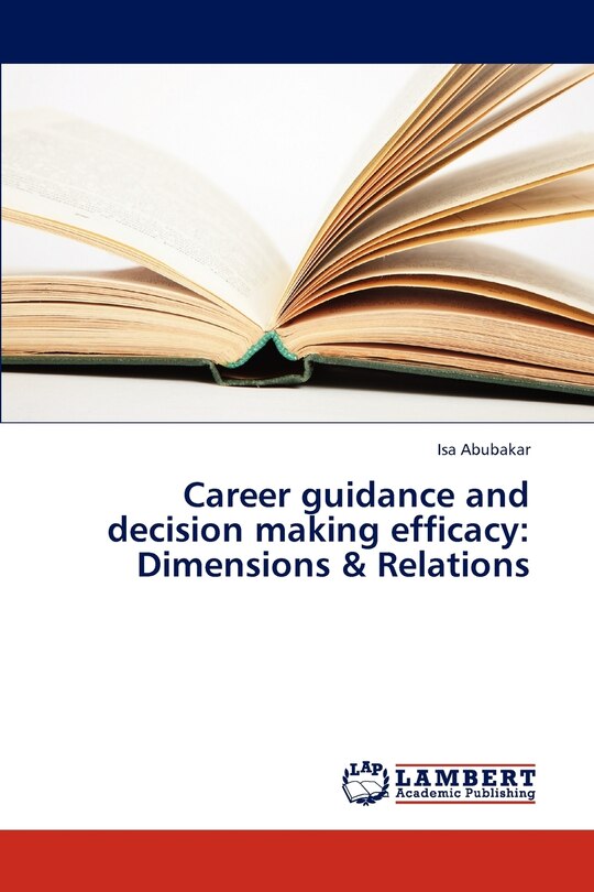Couverture_Career guidance and decision making efficacy