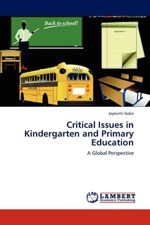 Front cover_Critical Issues in Kindergarten and Primary Education