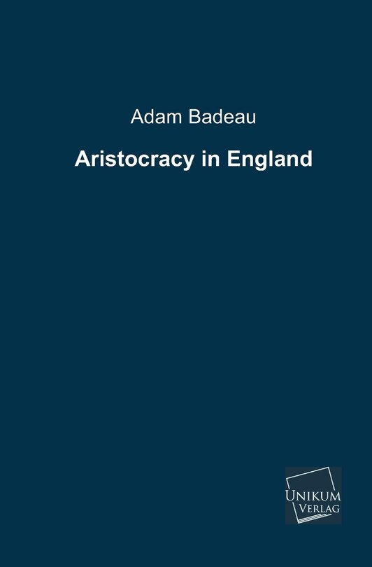 Couverture_Aristocracy in England