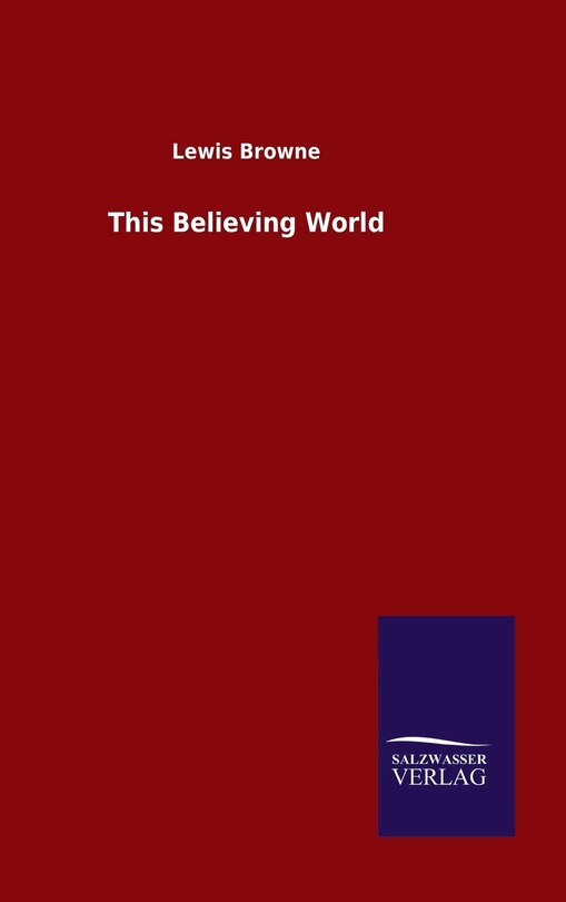 Couverture_This Believing World