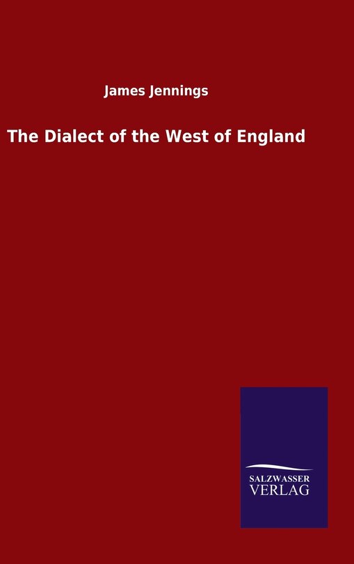 Front cover_The Dialect of the West of England
