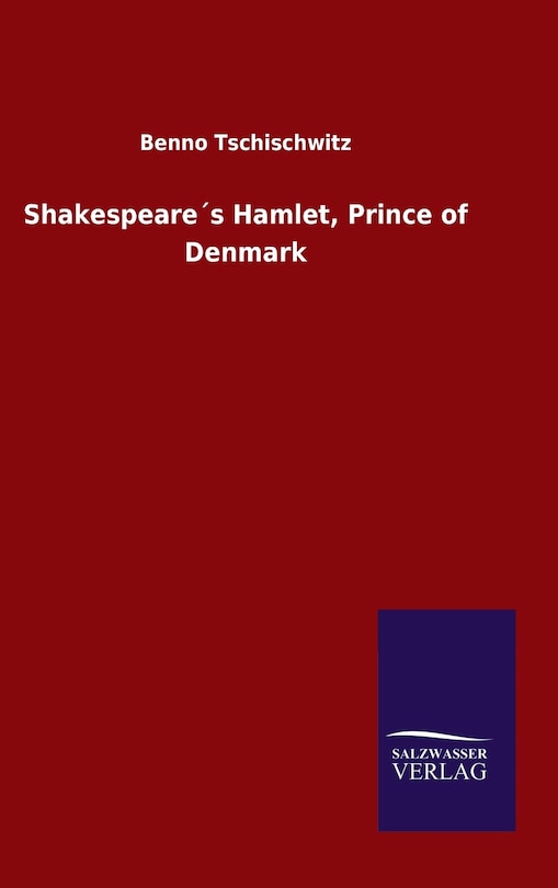 Couverture_Shakespeare´s Hamlet, Prince of Denmark