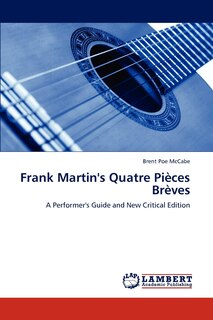 Couverture_Frank Martin's Quatre Pieces Breves