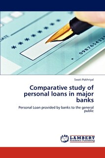 Front cover_Comparative study of personal loans in major banks