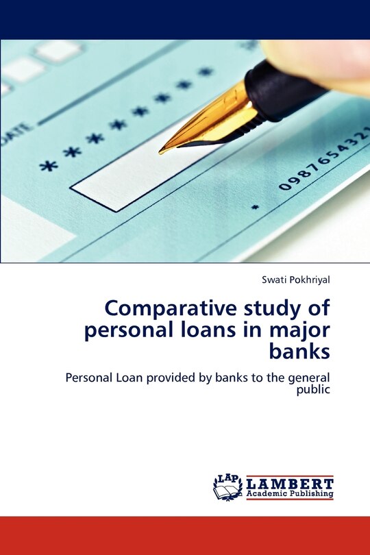 Front cover_Comparative study of personal loans in major banks