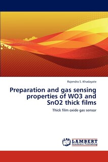 Front cover_Preparation and Gas Sensing Properties of Wo3 and Sno2 Thick Films