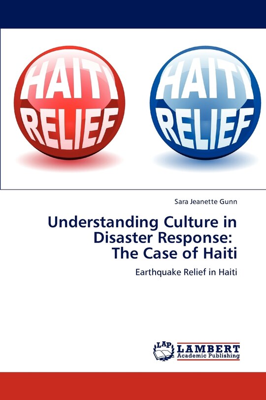 Front cover_Understanding Culture in Disaster Response